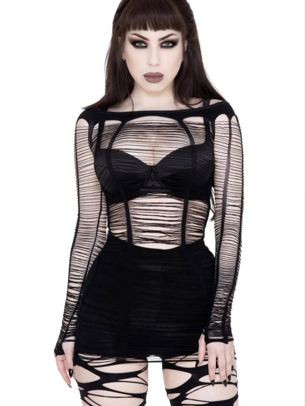 KILLSTAR NET TOP - Picture 3 of 3